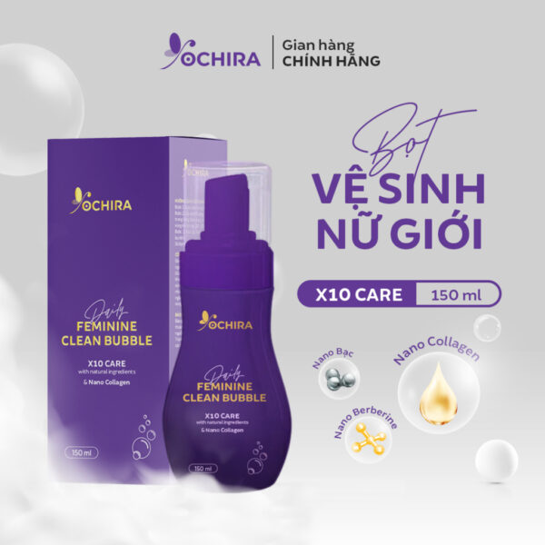 Ochira Feminine Clean Bubble - Bọt vệ sinh dành cho nữ giới