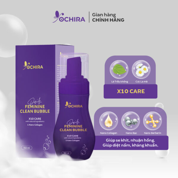 Ochira Feminine Clean Bubble - Bọt vệ sinh dành cho nữ giới