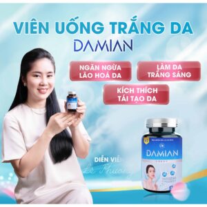 Viên uống trắng da Damian