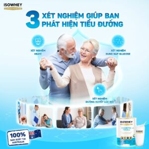 Công dụng Isowhey Diabetic