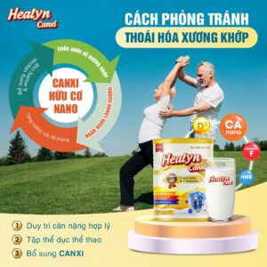 Thực phẩm dinh dưỡng Healyn Canxi