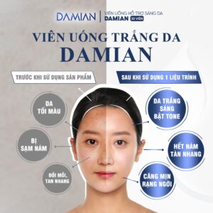 Viên uống trắng da Damian