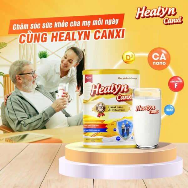 Thực phẩm dinh dưỡng Healyn Canxi