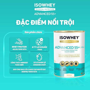 Đặc điểm nổi trội của Isowhey Advanced 55+