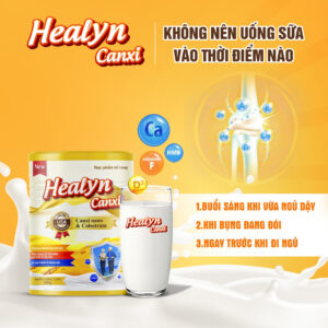 Thực phẩm dinh dưỡng Healyn Canxi