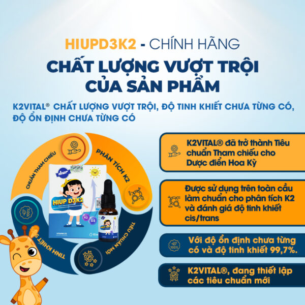 Thực phẩm bổ sung Hiup D3K2