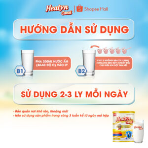 Hướng dẫn sử dụng Healyn Canxi