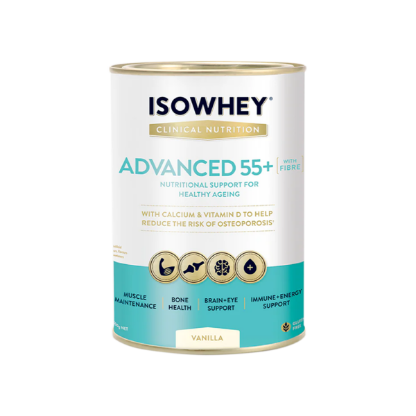 Isowhey advanced 55+ nhập khẩu từ Úc