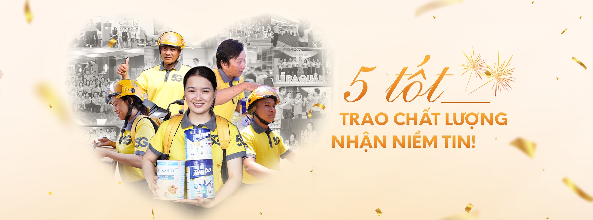 5G - 5 Tốt - Trao chất lượng nhận niềm tin