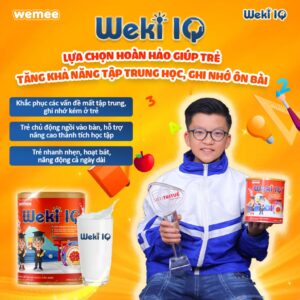 Thực phẩm dinh dưỡng Weki IQ