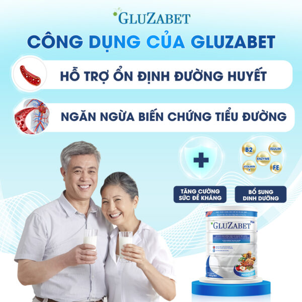 Thực phẩm dinh dưỡng Gluzabet