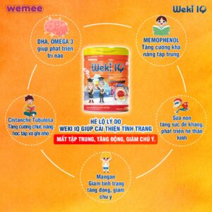 Thực phẩm dinh dưỡng Weki IQ