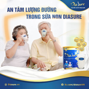 Diasure - Thực phẩm dinh dưỡng chuyên biệt cho người tiểu đường